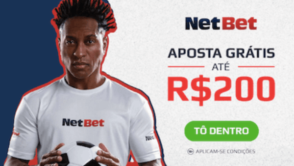 Bonus NetBet aposta gratis 200 reais