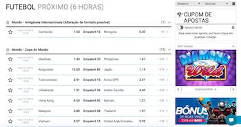 Madbet apostar odds futebol