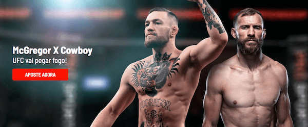 McGregor Cowboy luta UFC apostar Bodog