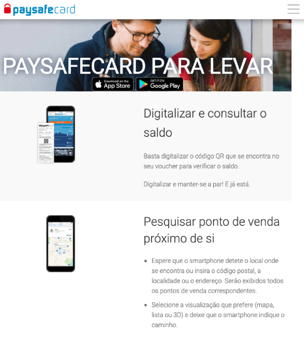 PaysafeCard App