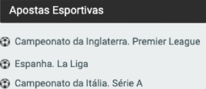 Melbet odds Futebol Coppa Italia, Premier League Inglesa, La Liga Espanhola