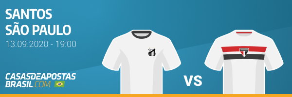 Sportingbet Santos x São Paulo Campeonato Brasileiro Brasileirão 2020