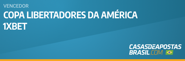 1xBet Vencedor aposta Copa Libertadores Casas de Apostas Brasil