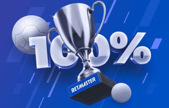 Betmaster Bonus 100% até R$ 950 primeiro deposito boas vindas bonus