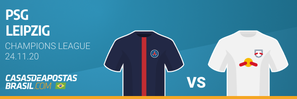 Paris Saint-Germain x Leipzig Champions League Liga dos Campeões Bet365 Casas de Apostas Brasil 24-11