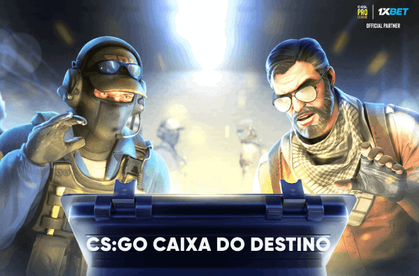 Promoção CS:GO Caixa do Destino 1xBet